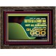 IF ANY MAN SUFFER AS A CHRISTIAN LET HIM NOT BE ASHAMED  Christian Wall Décor Wooden Frame  GWGLORIOUS12074  