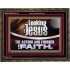 LOOKING UNTO JESUS THE AUTHOR AND FINISHER OF OUR FAITH  Modern Wall Art  GWGLORIOUS12114  "45X33"