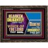 HEARKEN DILIGENTLY UNTO THE VOICE OF THE LORD THY GOD  Custom Wall Scriptural Art  GWGLORIOUS12126  "45X33"