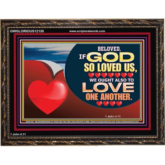 BELOVED IF GOD SO LOVED US  Custom Biblical Paintings  GWGLORIOUS12130  