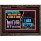 I WILL ANSWER YOU IN A TIME OF FAVOUR  Unique Bible Verse Wooden Frame  GWGLORIOUS12143  