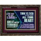 THE DAY OF THE LORD IS GREAT AND VERY TERRIBLE REPENT IMMEDIATELY  Custom Inspiration Scriptural Art Wooden Frame  GWGLORIOUS12145  