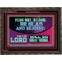 THE LORD WILL DO GREAT THINGS  Custom Inspiration Bible Verse Wooden Frame  GWGLORIOUS12147  "45X33"