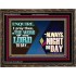 THE WORD OF THE LORD TO DAY  New Wall Décor  GWGLORIOUS12151  "45X33"