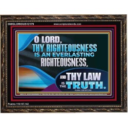 O LORD THY LAW IS THE TRUTH  Ultimate Inspirational Wall Art Picture  GWGLORIOUS12179  "45X33"