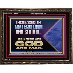 INCREASED IN FAVOUR WITH GOD AND MAN  Eternal Power Picture  GWGLORIOUS12243  "45X33"