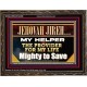 JEHOVAH JIREH MY HELPER THE PROVIDER FOR MY LIFE  Unique Power Bible Wooden Frame  GWGLORIOUS12249  