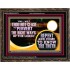 REPENT AND COME TO KNOW THE TRUTH  Eternal Power Wooden Frame  GWGLORIOUS12373  "45X33"