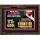 EVERY ONE THAT LOVETH IS BORN OF GOD AND KNOWETH GOD  Unique Power Bible Wooden Frame  GWGLORIOUS12420  