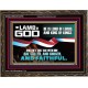 THE LAMB OF GOD LORD OF LORD AND KING OF KINGS  Scriptural Verse Wooden Frame   GWGLORIOUS12705  