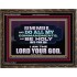 DO ALL MY COMMANDMENTS AND BE HOLY   Bible Verses to Encourage  Wooden Frame  GWGLORIOUS12962  "45X33"