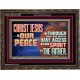 CHRIST JESUS IS OUR PEACE  Christian Paintings Wooden Frame  GWGLORIOUS12967  