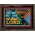I SHALL NOT DIE BUT LIVE AND DECLARE THE WORKS OF THE LORD  Eternal Power Wooden Frame  GWGLORIOUS13034  "45X33"