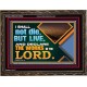 I SHALL NOT DIE BUT LIVE AND DECLARE THE WORKS OF THE LORD  Eternal Power Wooden Frame  GWGLORIOUS13034  