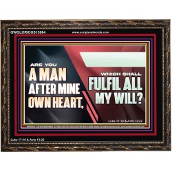 ARE YOU A MAN AFTER MINE OWN HEART  Children Room Wall Wooden Frame  GWGLORIOUS13064  