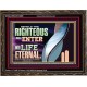 THE RIGHTEOUS SHALL ENTER INTO LIFE ETERNAL  Eternal Power Wooden Frame  GWGLORIOUS13089  
