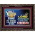JEHOVAH OUR EVERLASTING STRENGTH  Church Wooden Frame  GWGLORIOUS9536  "45X33"