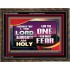 THE ONE YOU MUST FEAR IS LORD ALMIGHTY  Unique Power Bible Wooden Frame  GWGLORIOUS9566  "45X33"