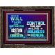 THE WILL OF GOD SANCTIFICATION HOLINESS AND RIGHTEOUSNESS  Church Wooden Frame  GWGLORIOUS9588  