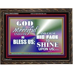 BE MERCIFUL UNTO ME O GOD  Home Art Wooden Frame  GWGLORIOUS9602  "45X33"