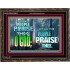 LET THE PEOPLE PRAISE THEE O GOD  Kitchen Wall Décor  GWGLORIOUS9603  "45X33"