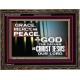 GRACE MERCY AND PEACE UNTO YOU  Bible Verse Wooden Frame  GWGLORIOUS9799  