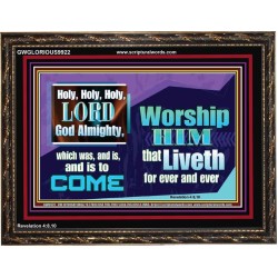 HOLY HOLY HOLY LORD GOD ALMIGHTY  Christian Paintings  GWGLORIOUS9922  "45X33"