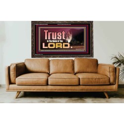 TRUST IN THE NAME OF THE LORD  Unique Scriptural ArtWork  GWGLORIOUS10303  "45X33"