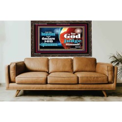 THE HEAVENS SHALL DECLARE HIS RIGHTEOUSNESS  Custom Contemporary Christian Wall Art  GWGLORIOUS10304  "45X33"