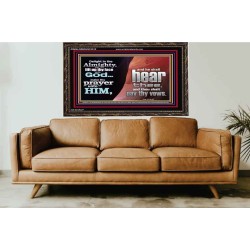 DELIGHT IN THE ALMIGHTY  Unique Scriptural ArtWork  GWGLORIOUS10312  "45X33"