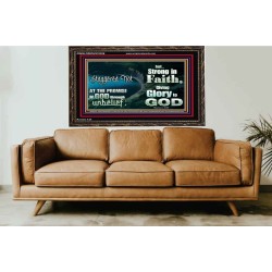 STAGGERED NOT AT THE PROMISE  Art & Décor Wooden Frame  GWGLORIOUS10326  "45X33"