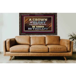 CROWN OF GLORY FOR OVERCOMERS  Scriptures Décor Wall Art  GWGLORIOUS10440  "45X33"