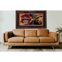 THE LORD IS GOOD HIS MERCY ENDURETH FOR EVER  Contemporary Christian Wall Art  GWGLORIOUS10471  "45X33"