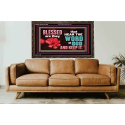 BE DOERS AND NOT HEARER OF THE WORD OF GOD  Bible Verses Wall Art  GWGLORIOUS10483  "45X33"