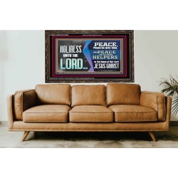 HOLINESS UNTO THE LORD  Righteous Living Christian Picture  GWGLORIOUS10524  "45X33"