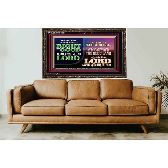 THAT IT MAY BE WELL WITH THEE  Contemporary Christian Wall Art  GWGLORIOUS10536  