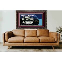 GOD OF OUR SALVATION  Scripture Wall Art  GWGLORIOUS10573  "45X33"