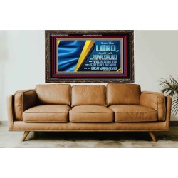 I WILL REDEEM YOU WITH A STRETCHED OUT ARM  New Wall Décor  GWGLORIOUS10620  "45X33"