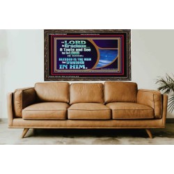 BLESSED IS THE MAN THAT TRUSTETH IN THE LORD  Scripture Wall Art  GWGLORIOUS10641  "45X33"