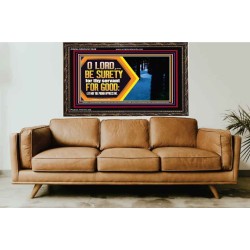 LET NOT THE PROUD OPPRESS ME  Unique Wall Art Wooden Frame  GWGLORIOUS12046  "45X33"