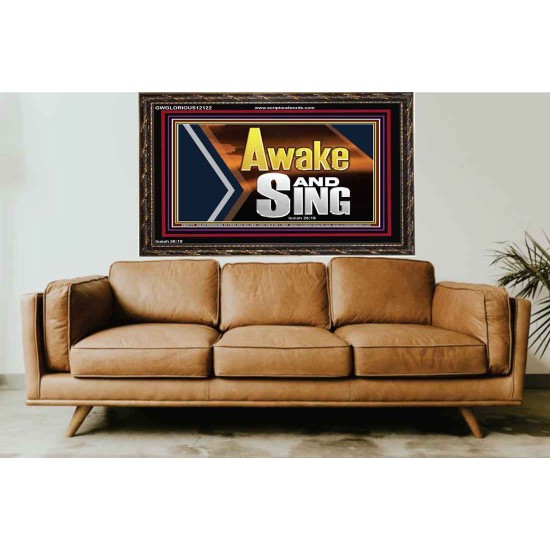 AWAKE AND SING  Affordable Wall Art  GWGLORIOUS12122  