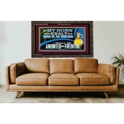 ANOINTED WITH FRESH OIL  Large Scripture Wall Art  GWGLORIOUS12590  "45X33"