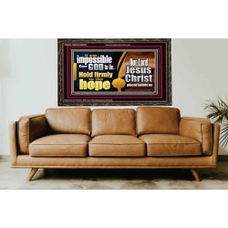 GOD NEVER LIE ONLY BELIEVE  Art & Wall Décor  GWGLORIOUS9820  "45X33"