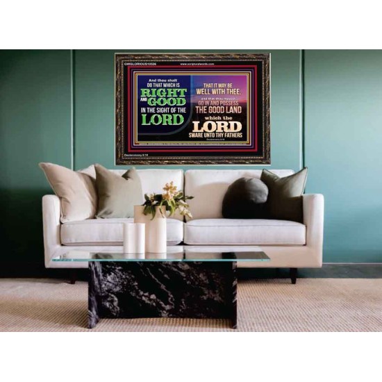 THAT IT MAY BE WELL WITH THEE  Contemporary Christian Wall Art  GWGLORIOUS10536  