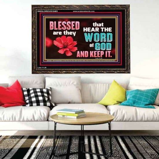 BE DOERS AND NOT HEARER OF THE WORD OF GOD  Bible Verses Wall Art  GWGLORIOUS10483  