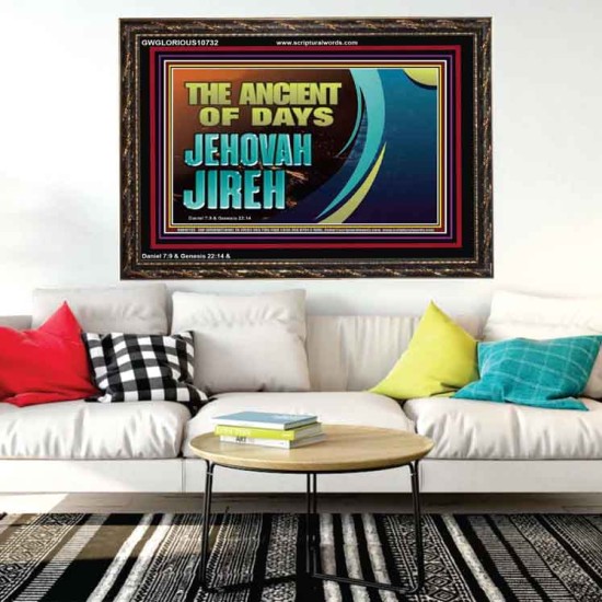 THE ANCIENT OF DAYS JEHOVAH JIREH  Scriptural Décor  GWGLORIOUS10732  
