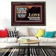 LOVE IS NOT RUDE AND IS NOT SELFISH  Sanctuary Wall Wooden Frame  GWGLORIOUS11760  