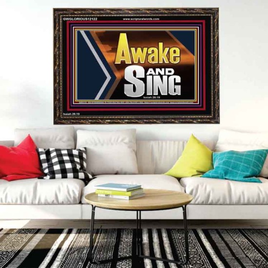 AWAKE AND SING  Affordable Wall Art  GWGLORIOUS12122  