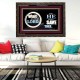 WAIT ON THE LORD AND HE SHALL SAVED THEE  Contemporary Christian Wall Art Wooden Frame  GWGLORIOUS9920  