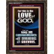 THE LOVE OF GOD IS TO KEEP HIS COMMANDMENTS  Ultimate Power Portrait  GWGLORIOUS10011  